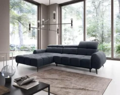 Designer Ecksofa Piano mit elektrischer Schlaffunktion