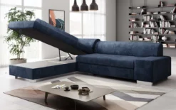 Designer Ecksofa Pina mit Schlaf- und Klappfunktion