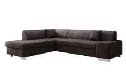Designer Ecksofa Pina mit Schlaf- und Klappfunktion