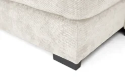 Designer Ecksofa Selena mit Schlaffunktion in Strukturstoff