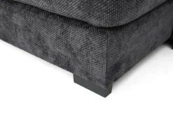 Designer Ecksofa Selena mit Schlaffunktion in Strukturstoff