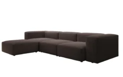Designer Ecksofa Snug in Bouclé