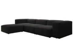 Designer Ecksofa Snug in Bouclé