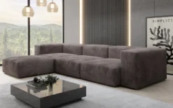 Designer Ecksofa Snug in Cord