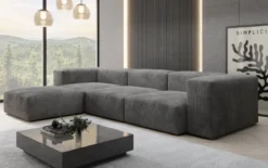 Designer Ecksofa Snug in Cord
