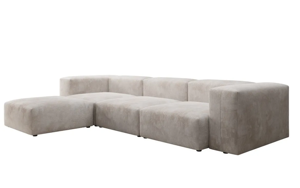 Designer Ecksofa Snug in Cord