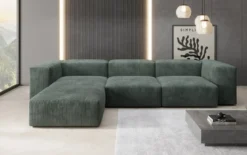 Designer Ecksofa Snug in Cord