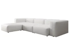 Designer Ecksofa Snug in Echtleder