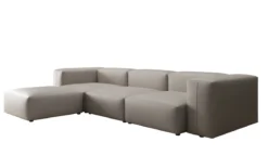 Designer Ecksofa Snug in Echtleder
