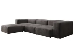 Designer Ecksofa Snug in Samt