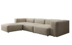 Designer Ecksofa Snug in Samt