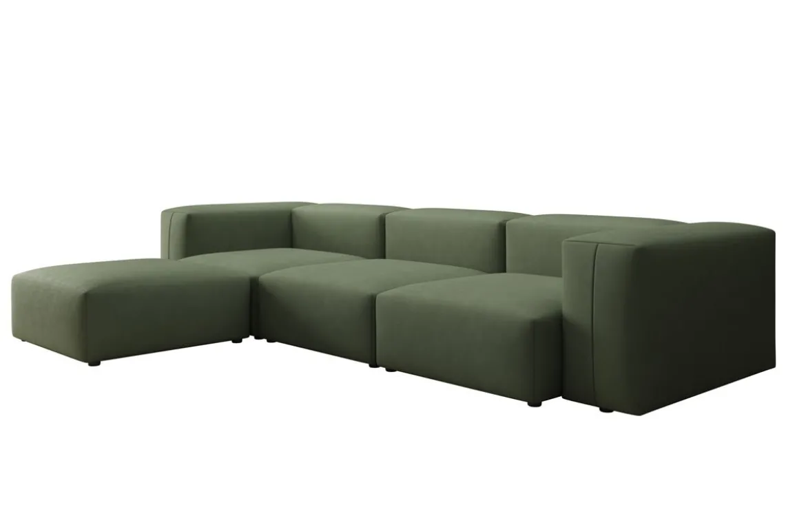 Designer Ecksofa Snug in Stoff