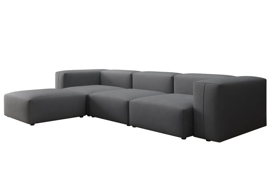 Designer Ecksofa Snug in Stoff