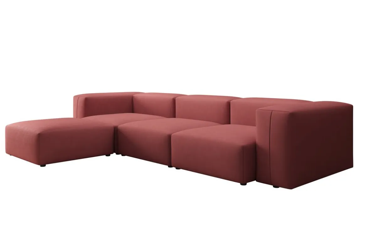Designer Ecksofa Snug in Stoff