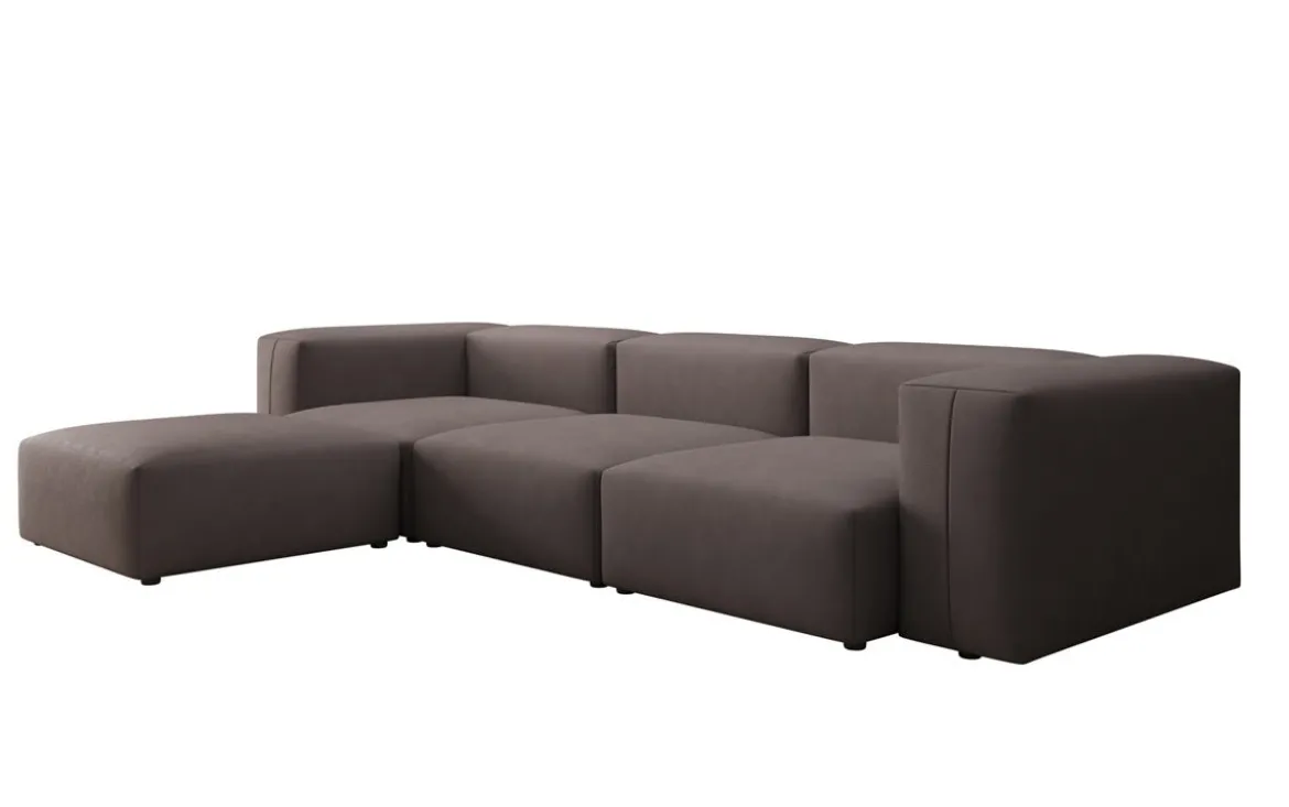 Designer Ecksofa Snug in Stoff