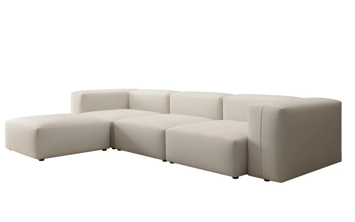 Designer Ecksofa Snug in Stoff