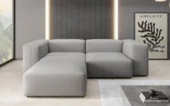 Designer Ecksofa Snug Mini in Stoff