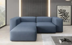 Designer Ecksofa Snug Mini in Stoff