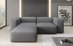 Designer Ecksofa Snug Mini in Stoff
