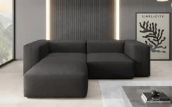 Designer Ecksofa Snug Mini in Stoff