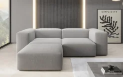 Designer Ecksofa Snug Mini in Bouclé
