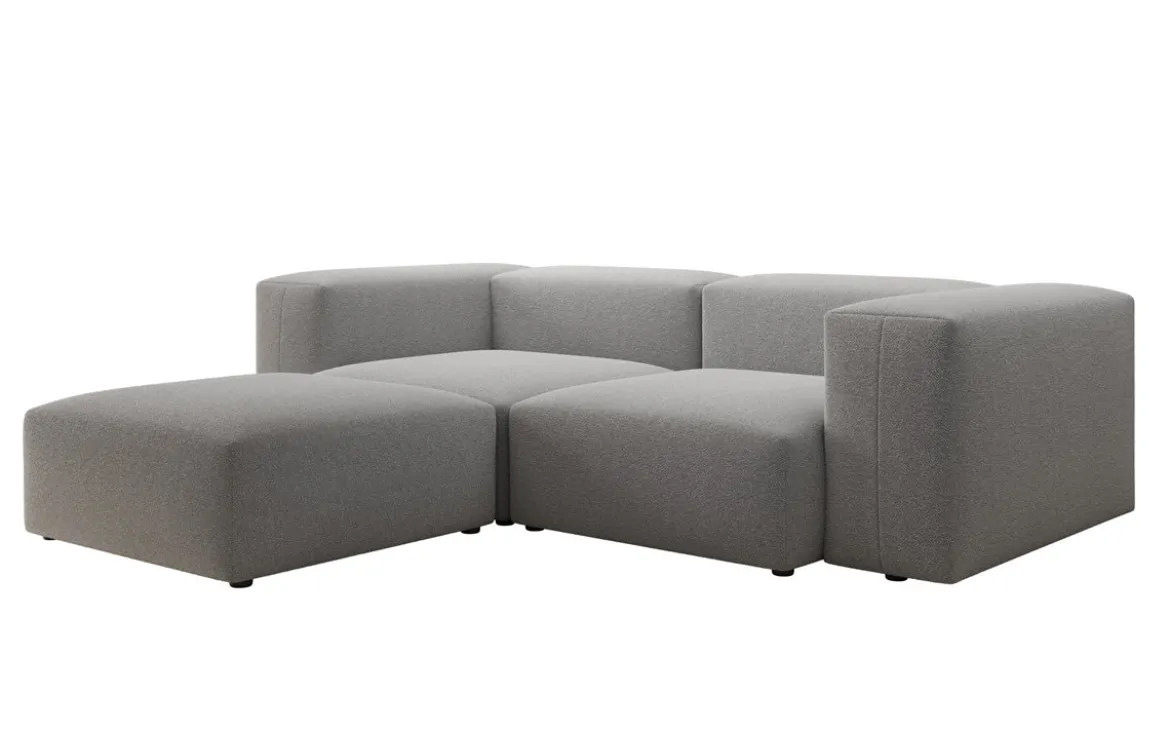 Designer Ecksofa Snug Mini in Bouclé