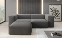 Designer Ecksofa Snug Mini in Bouclé