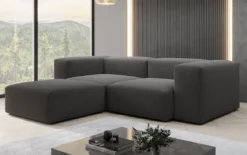 Designer Ecksofa Snug Mini in Bouclé