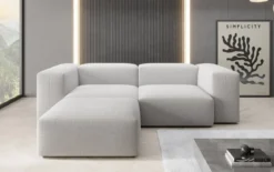 Designer Ecksofa Snug Mini in Bouclé