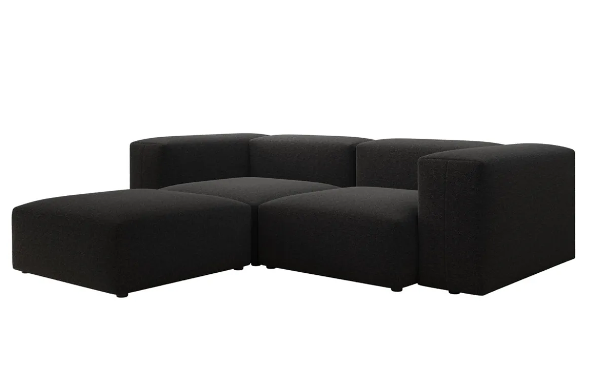 Designer Ecksofa Snug Mini in Bouclé