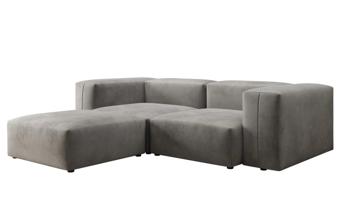 Designer Ecksofa Snug Mini in Samt