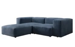 Designer Ecksofa Snug Mini in Samt