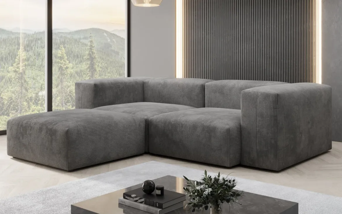 Designer Ecksofa Snug Mini in Cord