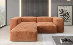 Designer Ecksofa Snug Mini in Cord