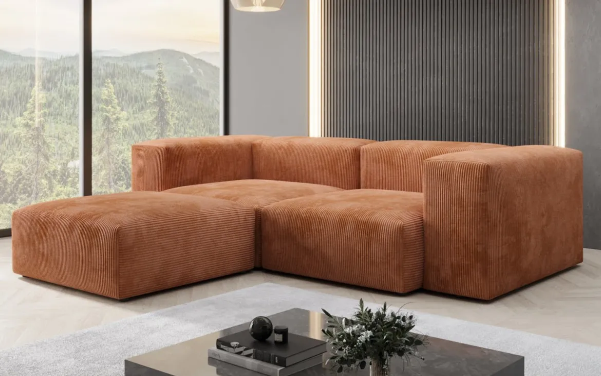 Designer Ecksofa Snug Mini in Cord