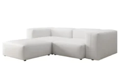 Designer Ecksofa Snug Mini in Echtleder