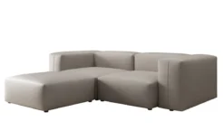 Designer Ecksofa Snug Mini in Echtleder
