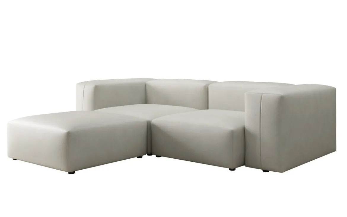 Designer Ecksofa Snug Mini in Echtleder