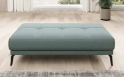 Designer Ecksofa Terina inkl. Beistellhocker