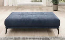Designer Ecksofa Terina inkl. Beistellhocker
