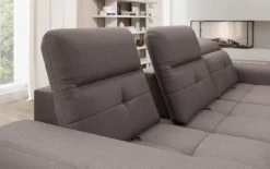 Designer Ecksofa Terina inkl. Beistellhocker