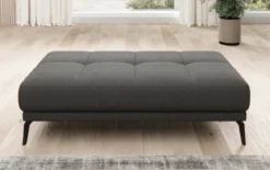 Designer Ecksofa Terina inkl. Beistellhocker