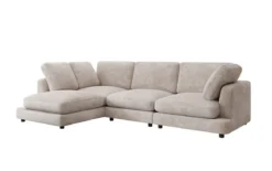 Designer Ecksofa Thalessa in Cord