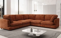 Designer Ecksofa Thalessa Maxi in Cord