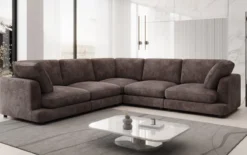 Designer Ecksofa Thalessa Maxi in Cord