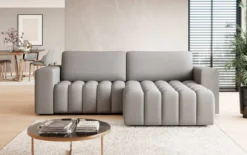 Designer Ecksofa Tirina mit Schlaffunktion