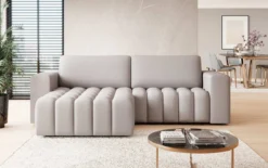 Designer Ecksofa Tirina mit Schlaffunktion