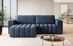 Designer Ecksofa Tirina mit Schlaffunktion
