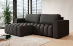 Designer Ecksofa Tirina mit Schlaffunktion