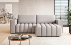 Designer Ecksofa Tirina mit Schlaffunktion